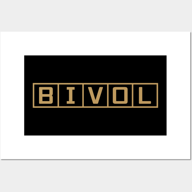 Dmitry Bivol Gold Wall Art by cagerepubliq